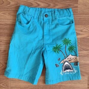 Boys 365 Kids Garanimals Shark Shorts: Size 7